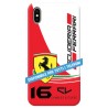 COVER FERRARI CHARLES LECLERC 16 per APPLE IPHONE SAMSUNG GALAXY HUAWEI ASUS LG ALCATEL SONY WIKO VODAFONE MICROSOFT NOKIA