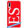 COVER INIZIALI BIG FONT ROSSO per APPLE IPHONE SAMSUNG GALAXY HUAWEI ASUS LG ALCATEL SONY WIKO VODAFONE MICROSOFT NOKIA