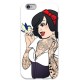 COVER BIANCANEVE TATTOO UCCELLINO per iPhone 3g/3gs 4/4s 5/5s/c 6/6s Plus iPod Touch 4/5/6 iPod nano 7
