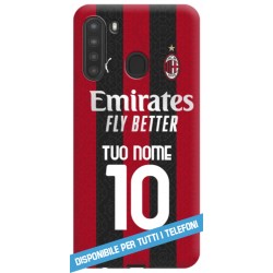 COVER MILAN NUOVA MAGLIA NOME E NUMERO 2020-21 per APPLE IPHONE SAMSUNG GALAXY HUAWEI ASUS LG ALCATEL SONY WIKO XIAOMI