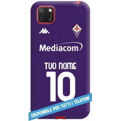 COVER FIORENTINA NUOVA MAGLIA NOME E NUMERO 2020-21 per APPLE IPHONE SAMSUNG GALAXY HUAWEI ASUS LG ALCATEL SONY WIKO XIAOMI