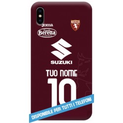 COVER TORINO NUOVA MAGLIA NOME E NUMERO 2020-21 per APPLE IPHONE SAMSUNG GALAXY HUAWEI ASUS LG ALCATEL SONY WIKO XIAOMI