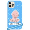 COVER its a boy è un maschio PER APPLE IPHONE SAMSUNG GALAXY HUAWEI ASUS LG ALCATEL SONY WIKO XIAOMI