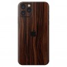 SKIN VINILE ADESIVO LEGNO SCURO WOOD WRAPPING PER TUTTI I TELEFONI