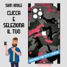 SKIN VINILE ADESIVO MIMETICA CAMOUFLAGE ROSA WRAPPING PER TUTTI I TELEFONI