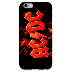COVER AC/DC FIRE per iPhone 3g/3gs 4/4s 5/5s/c 6/6s Plus iPod Touch 4/5/6 iPod nano 7