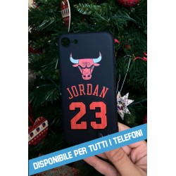 COVER CHICAGO BULL 23 JORDAN per APPLE IPHONE SAMSUNG GALAXY HUAWEI ASUS LG ALCATEL SONY WIKO XIAOMI OPPO