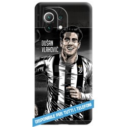 COVER DUSAN VLAHOVIC JUVE per APPLE IPHONE SAMSUNG GALAXY HUAWEI ASUS LG ALCATEL SONY WIKO XIAOMI OPPO