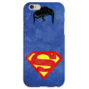 COVER SUPERMAN Minimalist per iPhone 3g/3gs 4/4s 5/5s/c 6/6s Plus iPod Touch 4/5/6 iPod nano 7