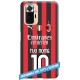 COVER MILAN NUOVA MAGLIA 2022-23 JUVE NOME E NUMERO per APPLE IPHONE SAMSUNG GALAXY HUAWEI ASUS LG ALCATEL OPPO VIVO XIAOMI
