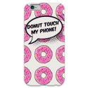 COVER CIAMBELLE DONT TOUCH MY PHONE per iPhone 3g/3gs 4/4s 5/5s/c 6/6s Plus iPod Touch 4/5/6 iPod nano 7
