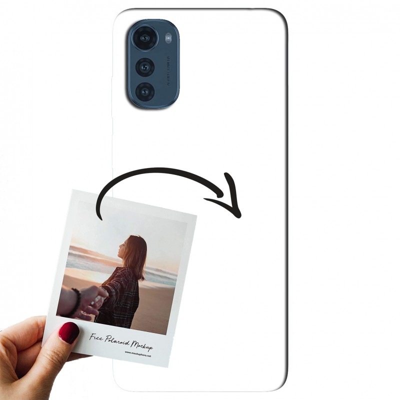 Custodia Personalizzata Motorola Moto E32: Cover Flip In PU Pelle Con Portafoglio E StampaI