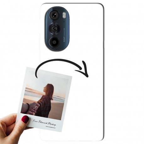 Cover Personalizzata Stileitaliano Per Motorola Moto G55 5G, Custodia Morbida In TPU Con Stampa HD Di Foto E Testo, Realizzata In Italia, Spedizione Rapida