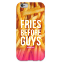 COVER FRASI FRIES BEFORE GUYS per iPhone 3g/3gs 4/4s 5/5s/c 6/6s Plus iPod Touch 4/5/6 iPod nano 7