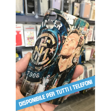 COVER JAVIER ZANETTI INTER MURALES per APPLE IPHONE SAMSUNG GALAXY HUAWEI ASUS LG ALCATEL SONY WIKO XIAOMI OPPO