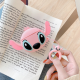 custodia case silicone AirPods Stitch rosa