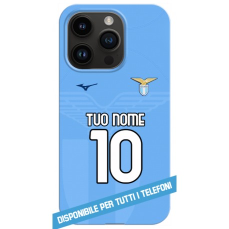 COVER LAZIO NUOVA MAGLIA 2023-24 NOME E NUMERO per APPLE IPHONE SAMSUNG GALAXY HUAWEI ASUS LG ALCATEL OPPO VIVO XIAOMI