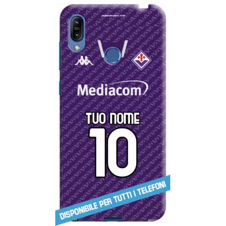 COVER FIORENTINA NUOVA MAGLIA 2023-24 NOME E NUMERO per APPLE IPHONE SAMSUNG GALAXY HUAWEI ASUS LG ALCATEL OPPO VIVO XIAOMI