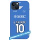COVER NAPOLI NUOVA MAGLIA 2024-25 NOME E NUMERO per APPLE IPHONE SAMSUNG GALAXY HUAWEI ASUS LG ALCATEL OPPO VIVO XIAOMI