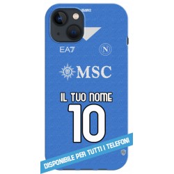 COVER NAPOLI NUOVA MAGLIA 2024-25 NOME E NUMERO per APPLE IPHONE SAMSUNG GALAXY HUAWEI ASUS LG ALCATEL OPPO VIVO XIAOMI