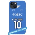 COVER NAPOLI NUOVA MAGLIA 2024-25 NOME E NUMERO per APPLE IPHONE SAMSUNG GALAXY HUAWEI ASUS LG ALCATEL OPPO VIVO XIAOMI