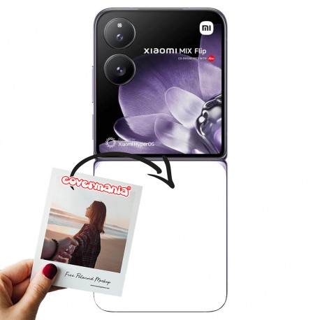 COVER PERSONALIZZATA RIGIDA PER XIAOMI MIX FLIP