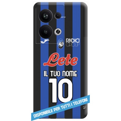 COVER ATALANTA NUOVA MAGLIA 2024-25 NOME E NUMERO per APPLE IPHONE SAMSUNG GALAXY HUAWEI ASUS LG ALCATEL OPPO VIVO XIAOMI