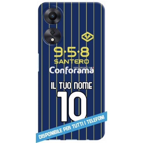 COVER VERONA NUOVA MAGLIA 2024-25 NOME E NUMERO per APPLE IPHONE SAMSUNG GALAXY HUAWEI ASUS LG ALCATEL OPPO VIVO XIAOMI