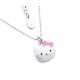 ANH-006 COLLANA CON FACCINA E FIOCCO ROSA HELLO KITTY SANRIO JAPAN