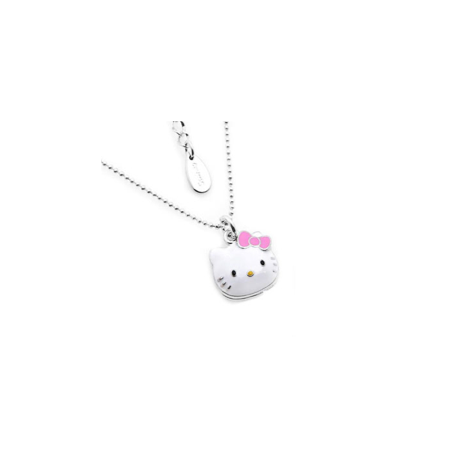 ANH-006 COLLANA CON FACCINA E FIOCCO ROSA HELLO KITTY SANRIO JAPAN