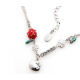 ANH-010 COLLANA CON CIONDOLO KITTY E COCCINELLA HELLO KITTY JAPAN