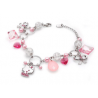 ABH-009 BRACCIALE CON PIETRE HELLO KITTY SANRIO