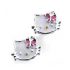 AEH-005 ORECCHINI A PERNO FACCINA SMALTATA HELLO KITTY JAPAN