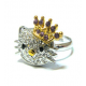 ARH-009 ANELLO KITTY QUEEN CON STRASS HELLO KITTY SANRIO
