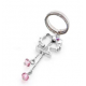 AEH-043 PORTACHIAVI SAGOMA E PERLINE HELLO KITTY SANRIO