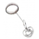 AEH-037 PORTACHIAVI CUORE E FACCINA HELLO KITTY SANRIO