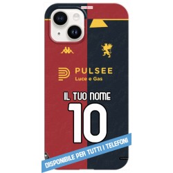 COVER GENOA NUOVA MAGLIA 2025-26 NOME E NUMERO per TUTTI I TELEFONI