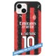 COVER MILAN NUOVA MAGLIA 2025-26 NOME E NUMERO per TUTTI I TELEFONI