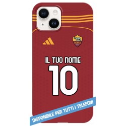 COVER ROMA NUOVA MAGLIA 2025-26 NOME E NUMERO per TUTTI I TELEFONI