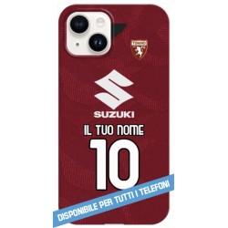 COVER TORINO NUOVA MAGLIA 2025-26 NOME E NUMERO per TUTTI I TELEFONI