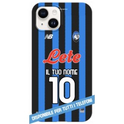 COVER ATALANTA NUOVA MAGLIA 2025-26 NOME E NUMERO per TUTTI I TELEFONI