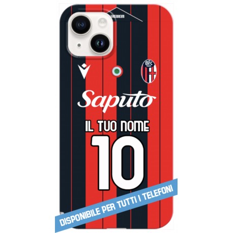 COVER BOLOGNA NUOVA MAGLIA 2025-26 NOME E NUMERO per TUTTI I TELEFONI
