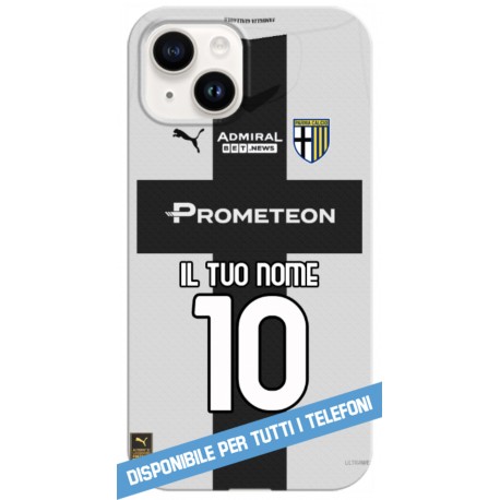 COVER PARMA NUOVA MAGLIA 2025-26 NOME E NUMERO per TUTTI I TELEFONI
