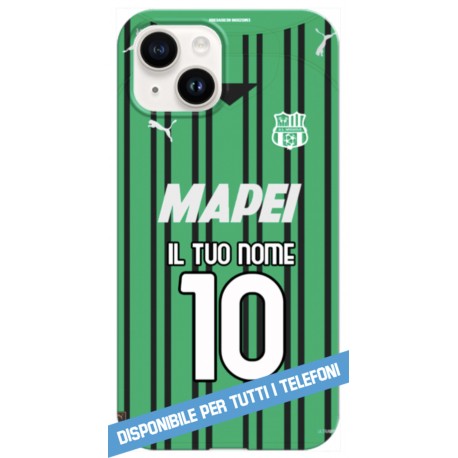 COVER SASSUOLO NUOVA MAGLIA 2025-26 NOME E NUMERO per TUTTI I TELEFONI