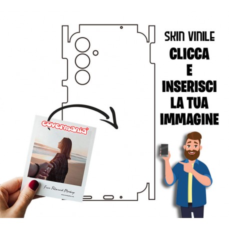 Samsung Galaxy M35 5G SKIN VINILE ADESIVO PERSONALIZZATO WRAPPING PER XIAOMI