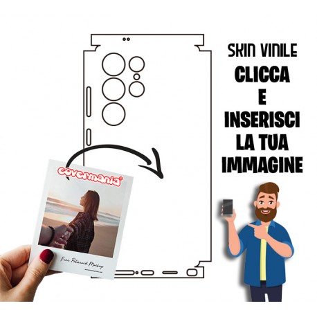 Samsung Galaxy S25 Ultra SKIN VINILE ADESIVO PERSONALIZZATO WRAPPING PER XIAOMI