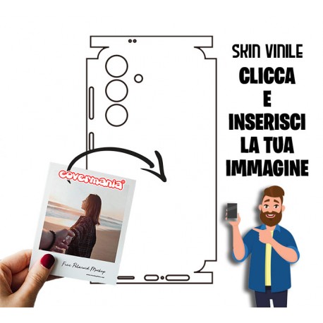 Samsung Galaxy S25 5G SKIN VINILE ADESIVO PERSONALIZZATO WRAPPING PER XIAOMI