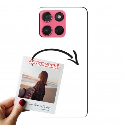 COVER PERSONALIZZATA MORBIDA MOTOROLA MOTO G57 - G57 POWER