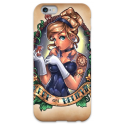 COVER CENERENTOLA TATTOO VINTAGE per iPhone 3g/3gs 4/4s 5/5s/c 6/6s Plus iPod Touch 4/5/6 iPod nano 7