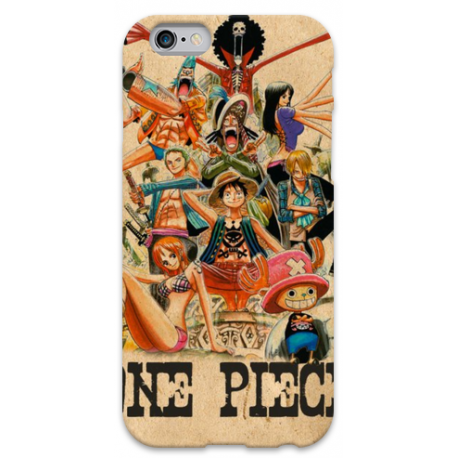COVER ONE PIECE per iPhone 3g/3gs 4/4s 5/5s/c 6/6s Plus iPod Touch 4/5/6 iPod nano 7 - covermania
